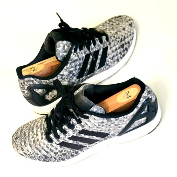*Sold* Adidas ZX Flux Weave Grey Prism 2015 Men's Size 10 Shoes Runners Trainers - Picture 2 of 12